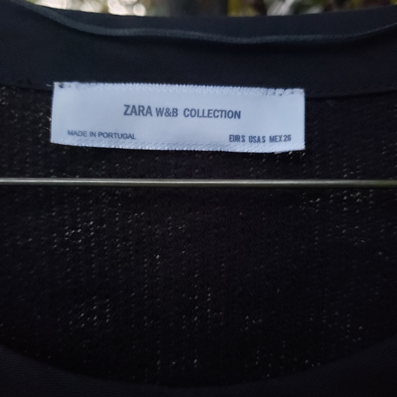 Zara W&B Collection, Size: S, Black w/ Light Gold - Picture 2 of 7